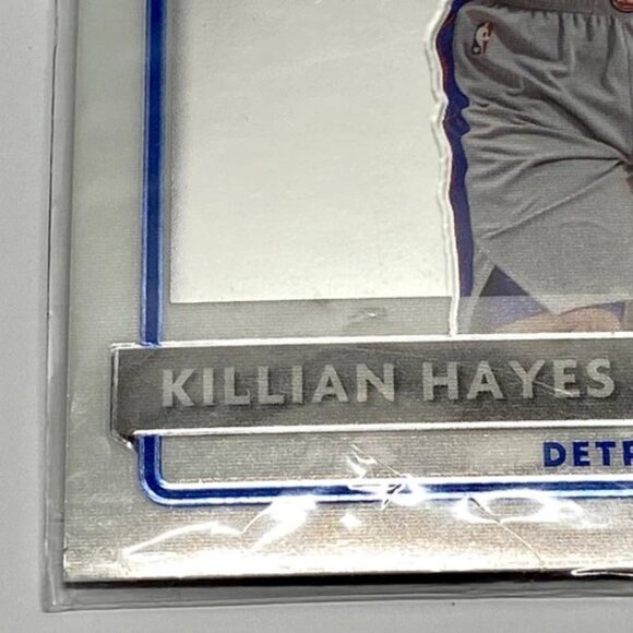 2020-21 Panini Donruss Optic Killian Hayes Rated Rookie Card 157 Silver Prizm RC - Picture 4 of 14
